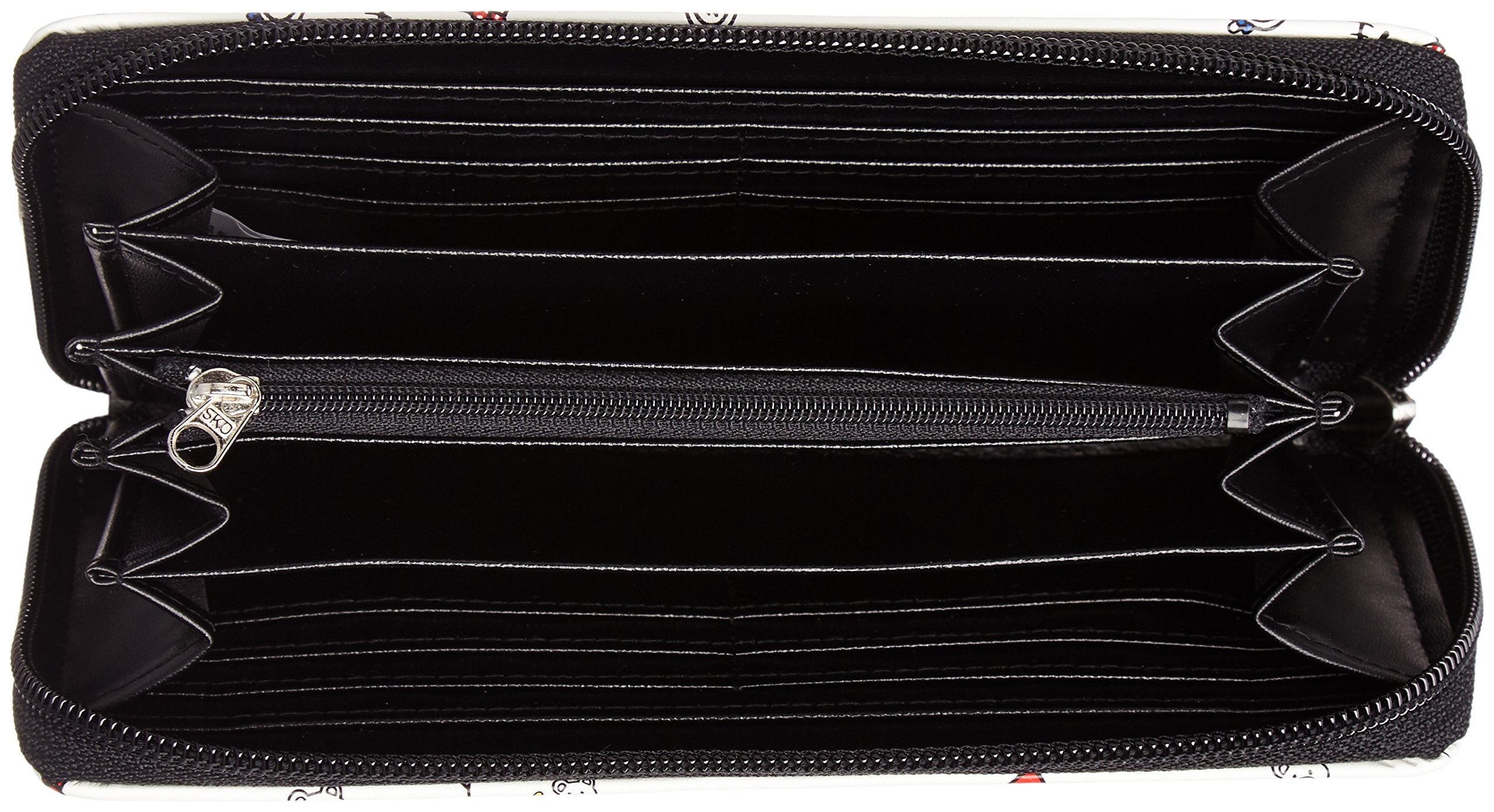 Sanrio Round Wallet White Compact Design Durable Material- Japan Figure Store - #1 Bring To You The Best Japanese Goods