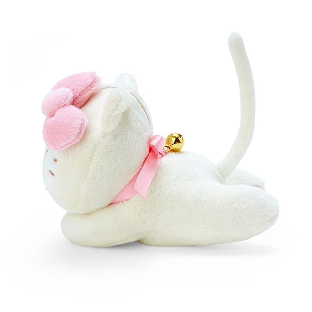 Sanrio Hello Kitty Healing Cat Clip Mascot Plush 840696- Japan Figure Store - #1 Bring To You The Best Japanese Goods