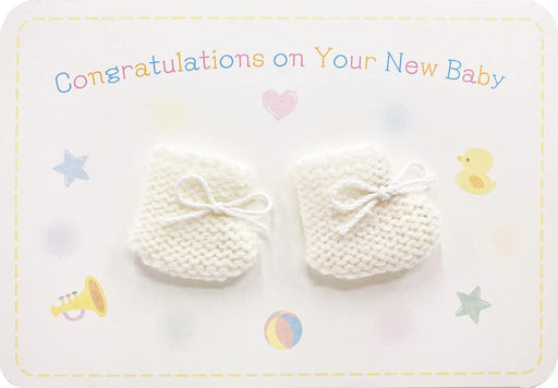 Sanrio Baby Gift Message Card with Baby Socks BC81-1 L 381- Japan Figure Store - #1 Bring To You The Best Japanese Goods