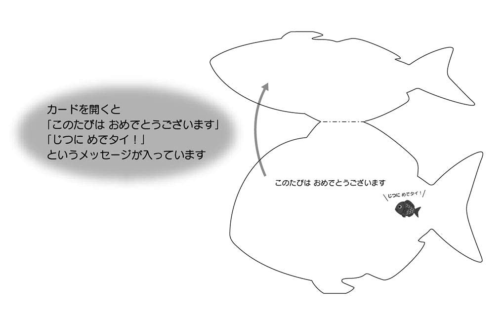 Sanrio Message Card Celebration Mizuhiki with Tai CR24-9 L 224- Japan Figure Store - #1 Bring To You The Best Japanese Goods