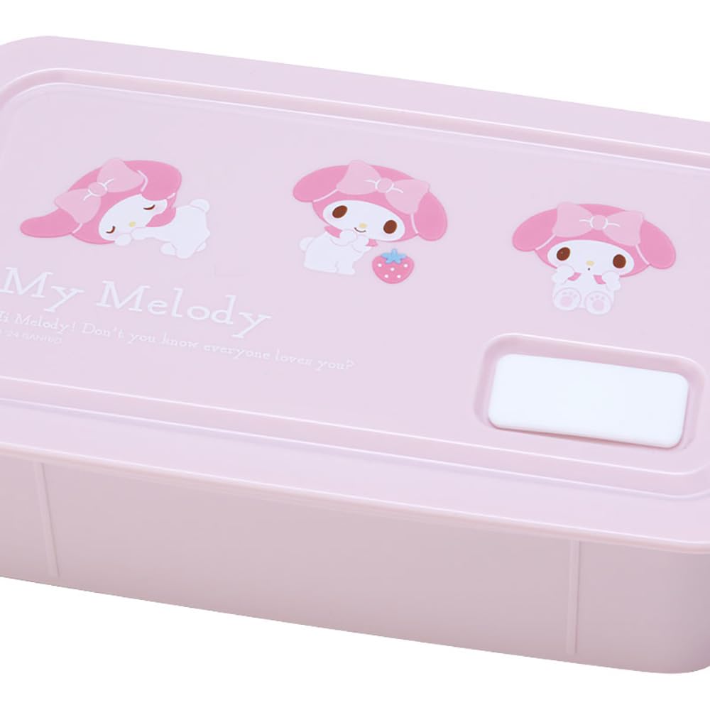 Sanrio My Melody Lunch Box 18x9.5cm | Perfect for New Life Lunches- Japan Figure Store - #1 Bring To You The Best Japanese Goods