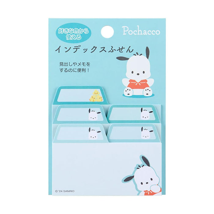 Sanrio Pochacco Sticky Notes 6.9x6.9cm - Perfect for New Life Index- Japan Figure Store - #1 Bring To You The Best Japanese Goods