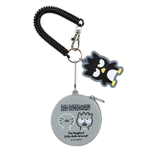 Sanrio Badtz-Maru Silicone Mini Case Charm Keychain 6.5x6.5x3Cm- Japan Figure Store - #1 Bring To You The Best Japanese Goods