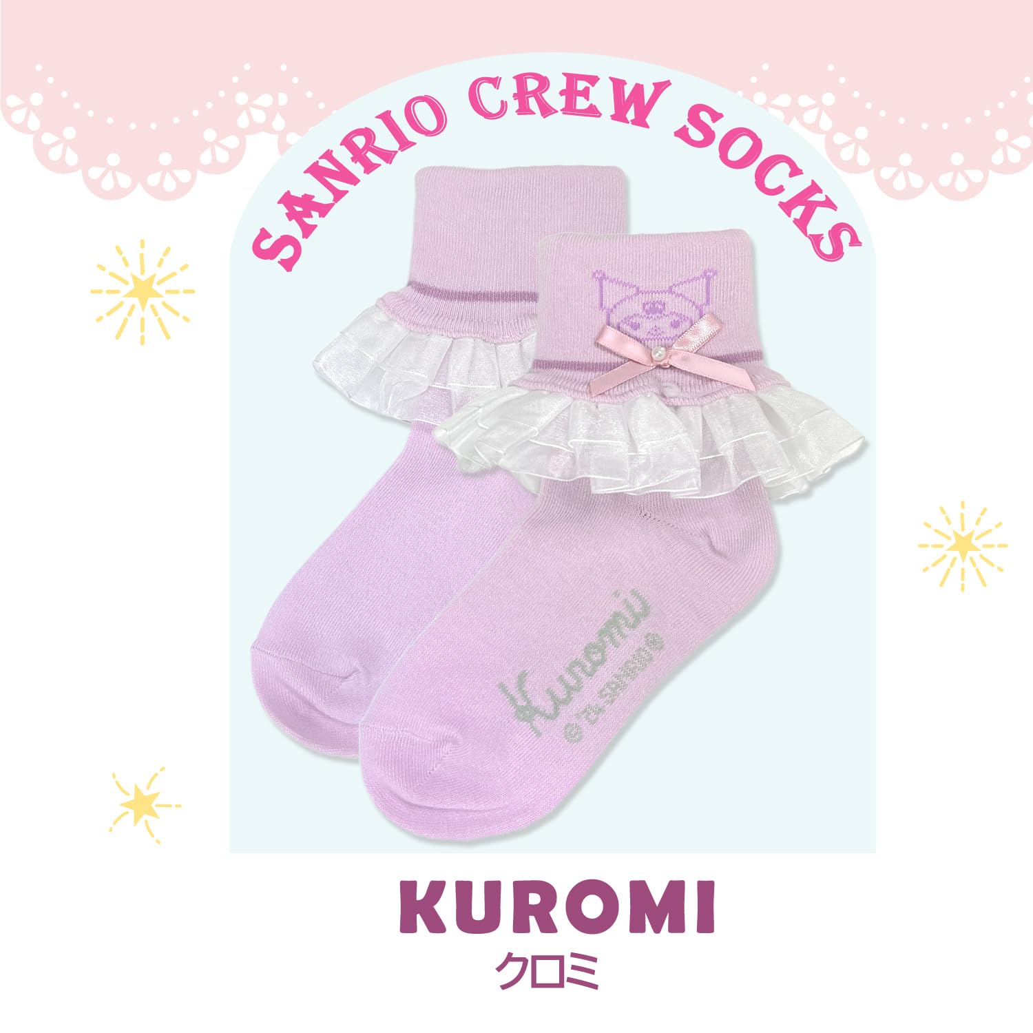 Sanrio Women's and Kids Socks - Short Length Cinnamoroll/Hello Kitty/My Melody- Japan Figure Store - #1 Bring To You The Best Japanese Goods