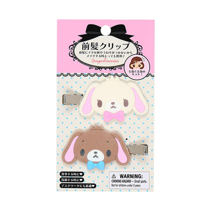 Sanrio Sugar Bunnies Bangs Clips Set of 2 Right Left Facing Ages 3+