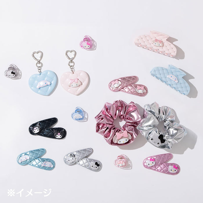 Sanrio Hello Kitty Pink Steel Polyester Pins Set for Ages 3+ (2 Sets)