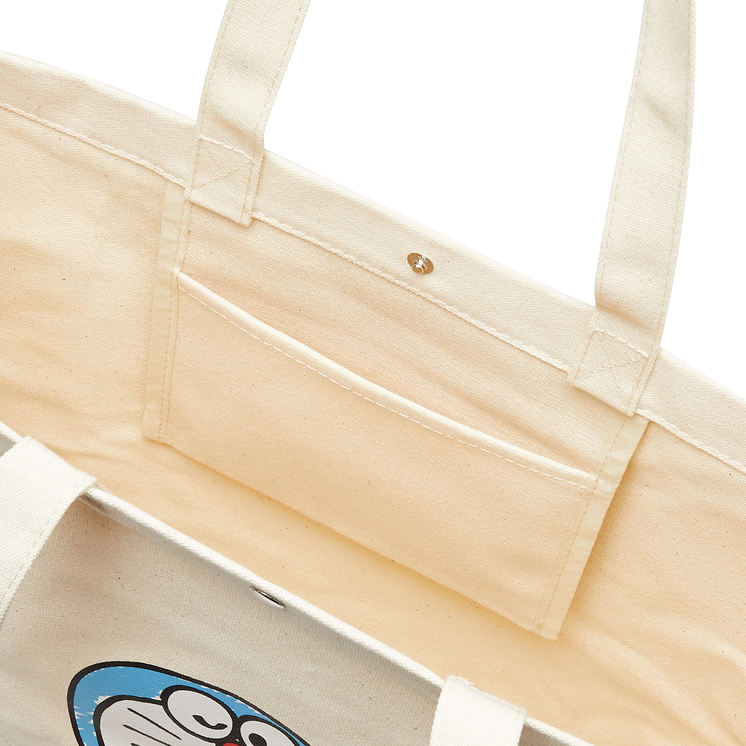 Sanrio Tote Bag Ivory IMD Canvas 17-inch- Japan Figure Store - #1 Bring To You The Best Japanese Goods