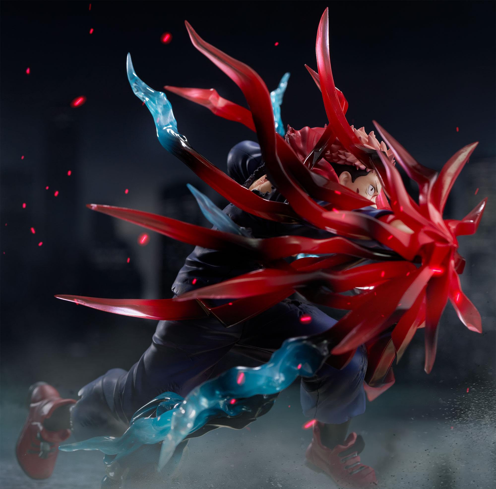 Sega Jujutsu Kaisen Yuji Itadori Luminasta Black Flash Figure Collectible