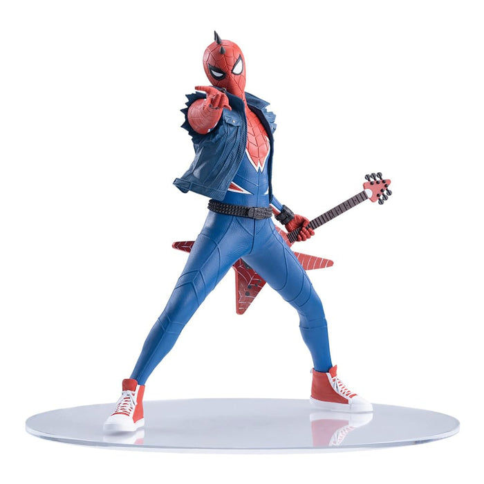 Sega Marvel Comics Luminasta Spiderpunk Actionfigur Sammlerstück