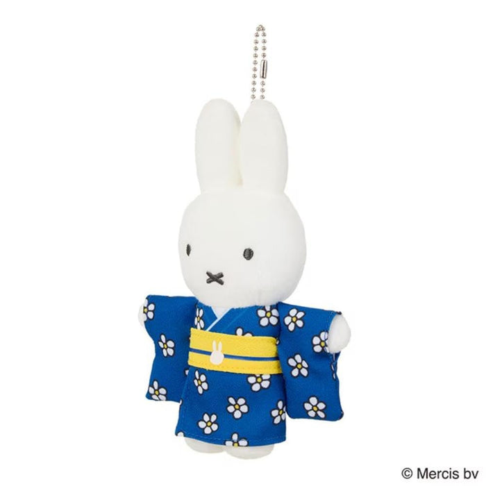 Sekiguchi Japanesque Miffy Kimono Keychain Floral Pattern 608669