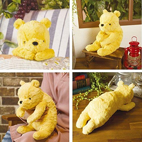 Sekiguchi Play Classic Pooh Plush Toy 35cm Soft Teddy for Kids