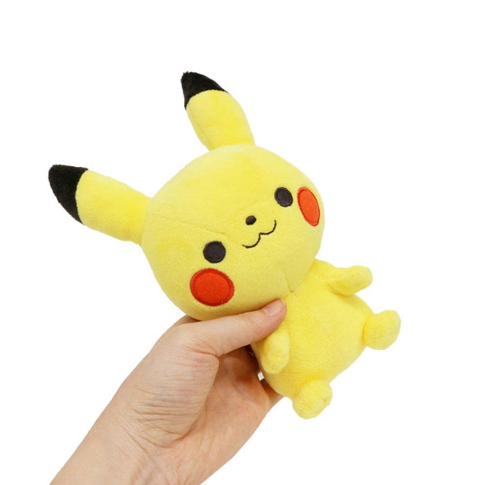 Sekiguchi Monpoke Pikachu Washable Plush Toy - Soft & Cuddly Pokemon Buddy- Japan Figure Store - #1 Bring To You The Best Japanese Goods
