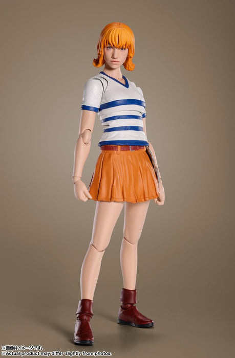 Tamashii Nations SHFiguarts Nami One Piece Netflix Series 150mm Movable Figure- Japan Figure Store - #1 Bring To You The Best Japanese Goods