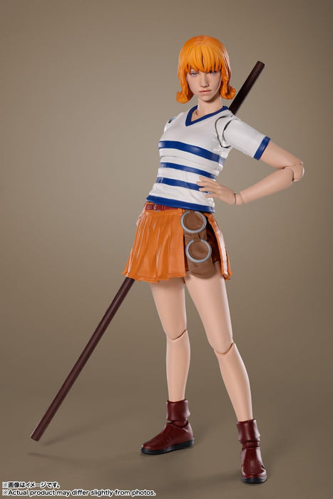 Tamashii Nations SHFiguarts Nami One Piece Netflix Series 150mm Movable Figure- Japan Figure Store - #1 Bring To You The Best Japanese Goods
