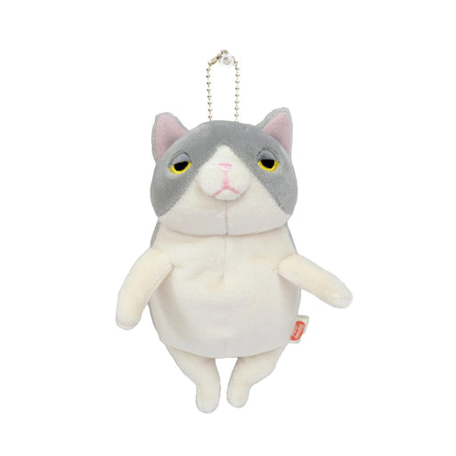 Shinada Global Mochi Neko Hachiware Mini Gray Plush Cat 7x5x14 cm - Mone-0088Hg- Japan Figure Store - #1 Bring To You The Best Japanese Goods