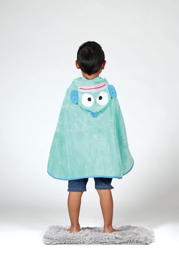 Skater Quick-Drying Absorbent Hooded Bath Poncho Hangyodon 108x92cm BPO1-A- Japan Figure Store - #1 Bring To You The Best Japanese Goods