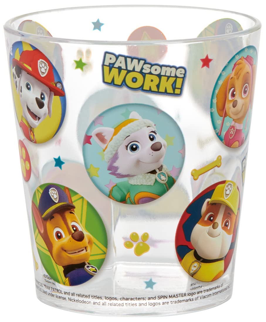Skater 280ml Paw Patrol Acrylic Cup - Durable and Lightweight Drinkware- Japan Figure Store - #1 Bring To You The Best Japanese Goods