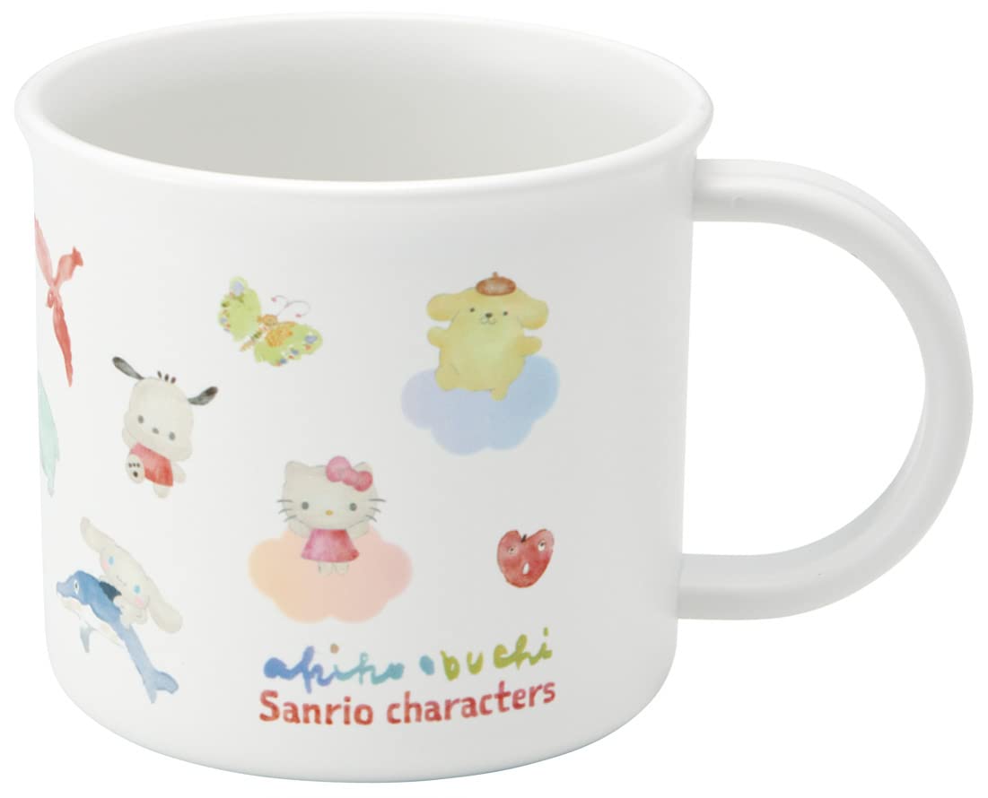 Skater Sanrio Characters Antibacterial Cup - Akiko Obuchi Girls Made in Japan Dishwasher Safe- Japan Figure Store - #1 Bring To You The Best Japanese Goods