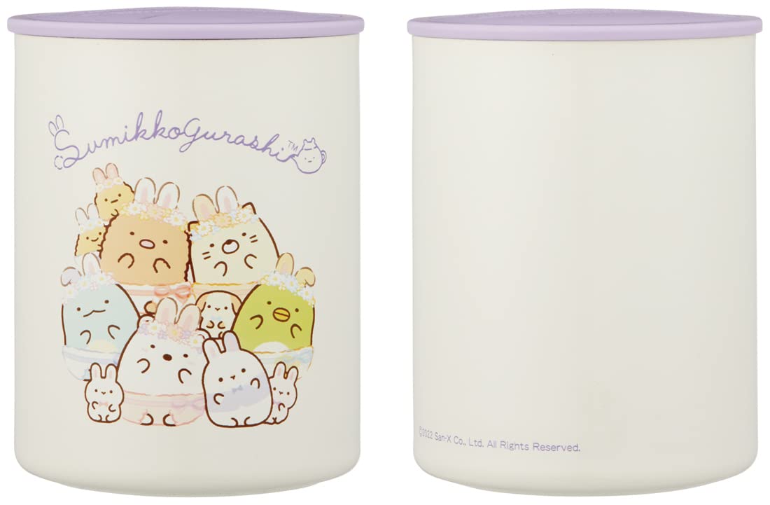 Skater Sumikko Gurashi Rabbit Garden 560Ml Antibacterial Insulated Lunch Box- Japan Figure Store - #1 Bring To You The Best Japanese Goods
