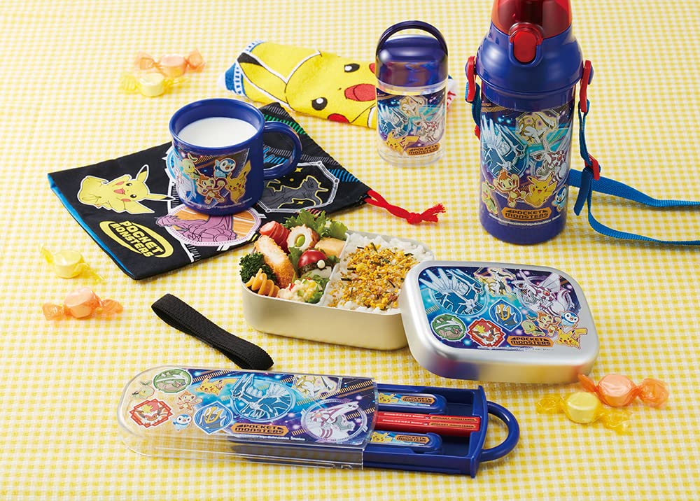 Skater Pokemon Boys Lunch Box - Set of 3 Antibacterial Storage Containers Made in Japan- Japan Figure Store - #1 Bring To You The Best Japanese Goods