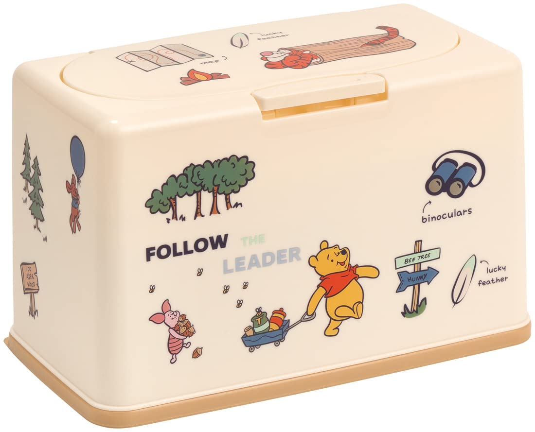 Skater Outdoor Winnie The Pooh Antibacterial Mask Storage Holds 60 Masks - Mkst1Nag- Japan Figure Store - #1 Bring To You The Best Japanese Goods