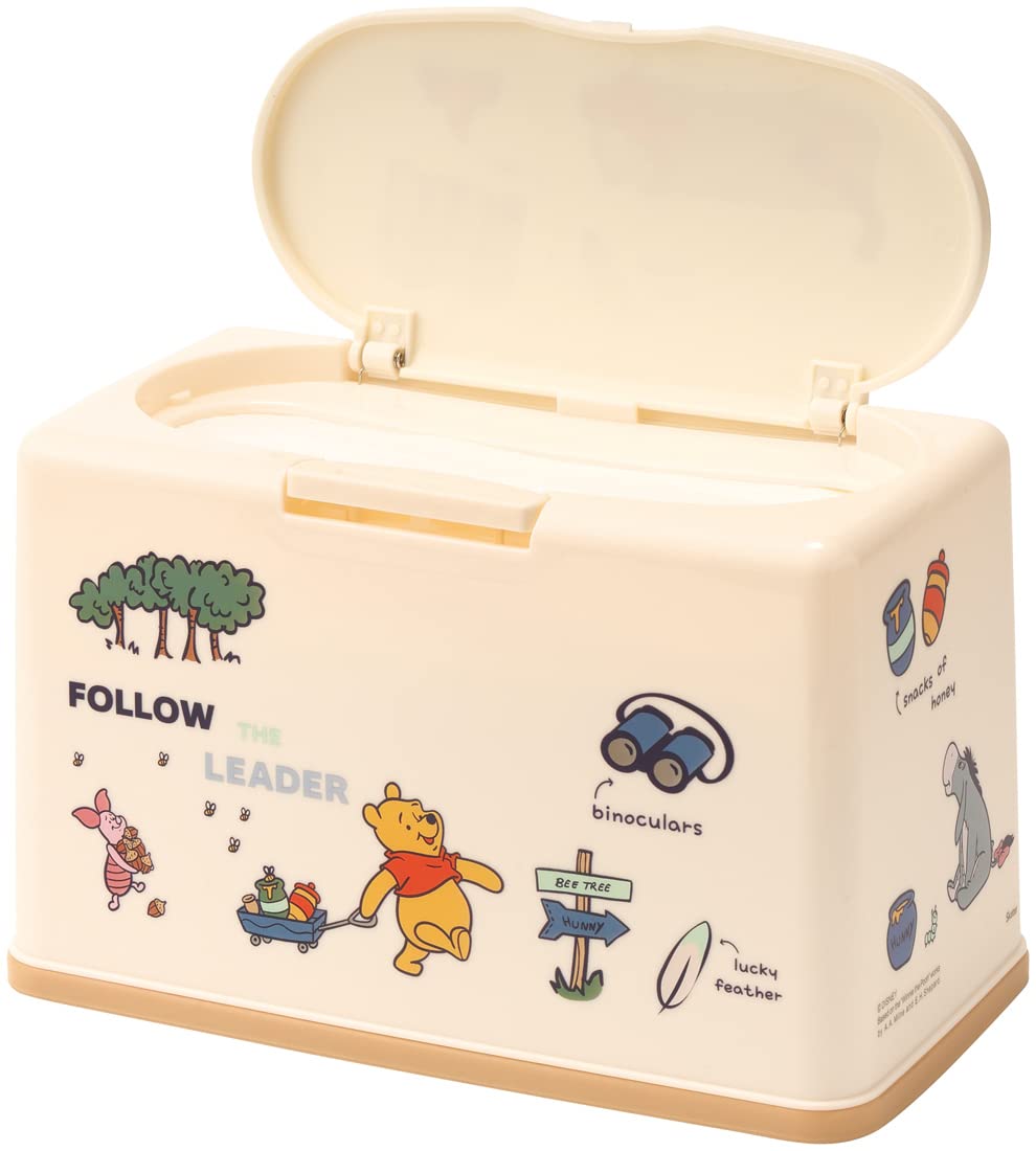 Skater Outdoor Winnie The Pooh Antibacterial Mask Storage Holds 60 Masks - Mkst1Nag- Japan Figure Store - #1 Bring To You The Best Japanese Goods