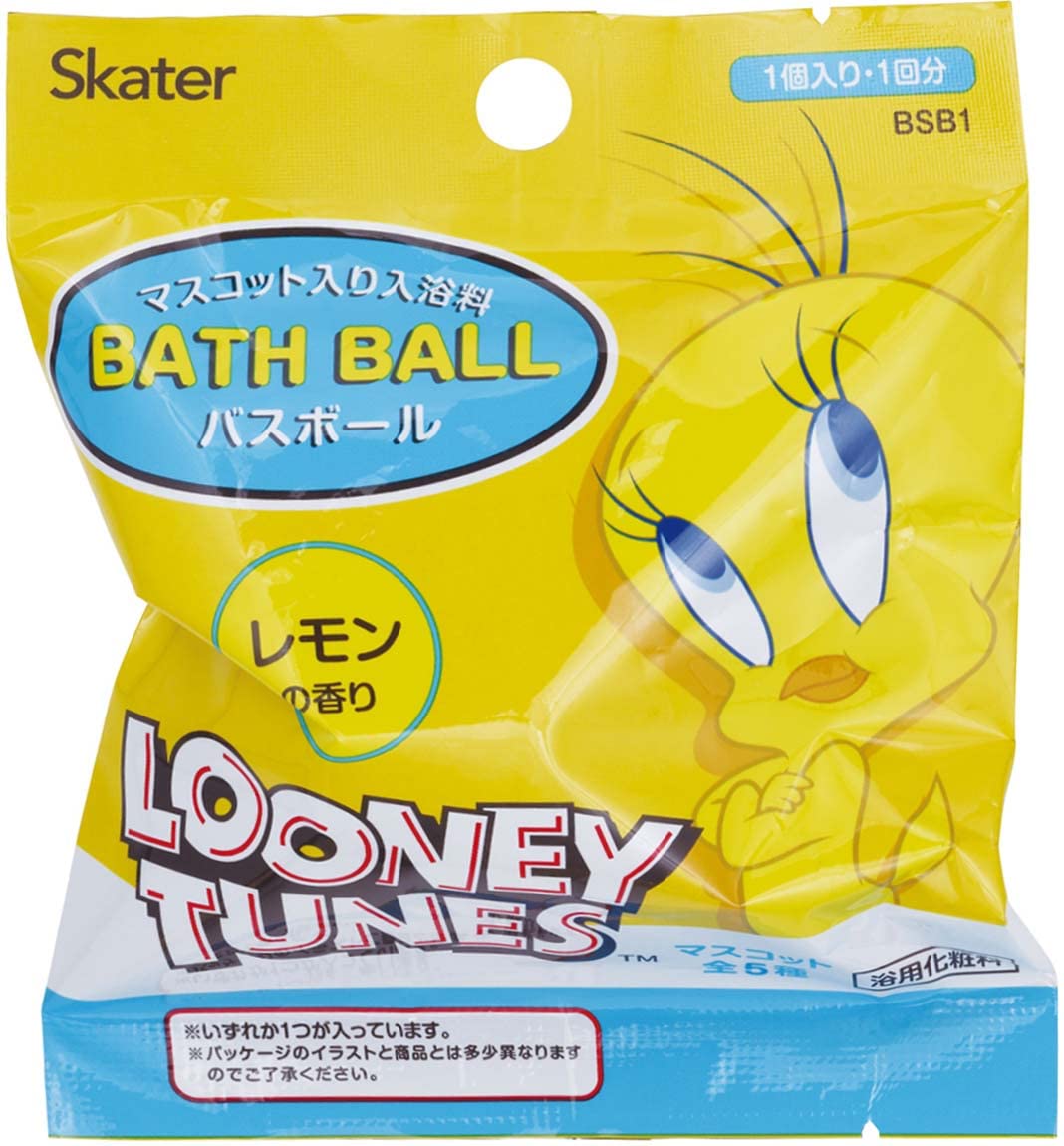 Skater Bath Salts Tweety Mascot Bath Ball Bomb - Bsb1-A Collection- Japan Figure Store - #1 Bring To You The Best Japanese Goods