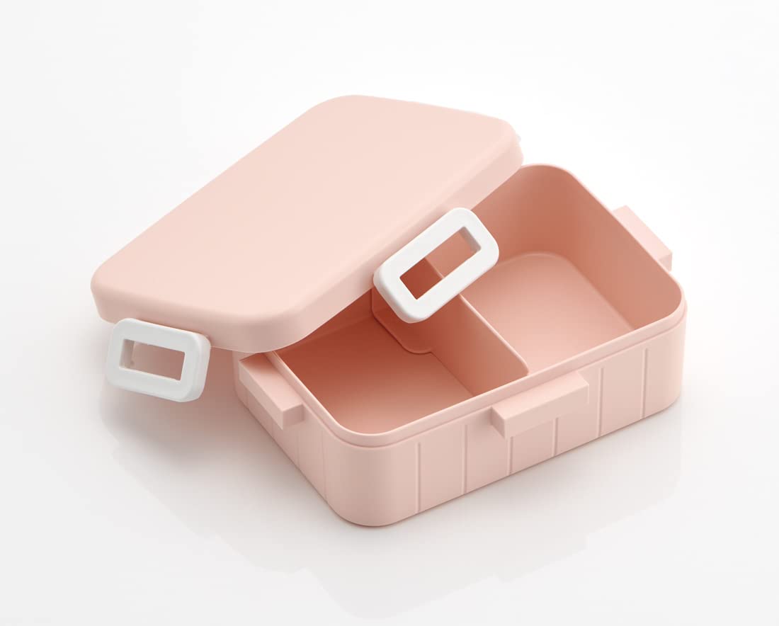 Skater Dull Pink Bento Box 650ml 4-Point Lock Women's Lunchbox Made in Japan- Japan Figure Store - #1 Bring To You The Best Japanese Goods