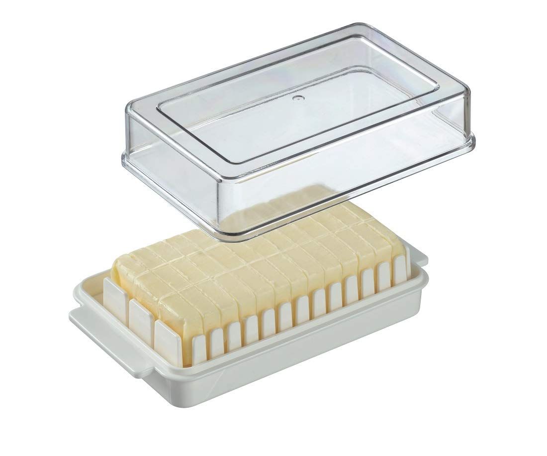 Skater BTG1N-A Butter Case with Cutting Guide and Knife Set- Japan Figure Store - #1 Bring To You The Best Japanese Goods