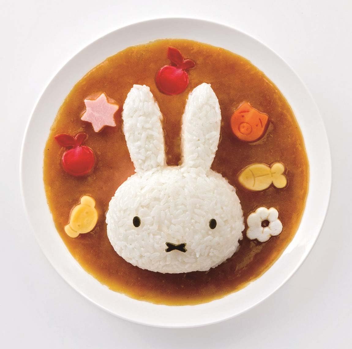 Skater 3-Piece Miffy Character Curry Rice and Vegetable Mold Set Made in Japan Lcr3-A- Japan Figure Store - #1 Bring To You The Best Japanese Goods