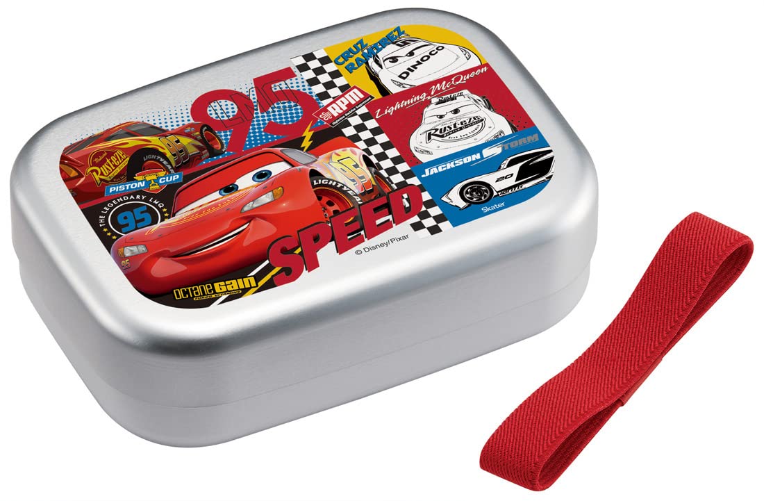 Skater Disney Cars Kids 370ml Aluminum Lunch Box Made in Japan for Boys- Japan Figure Store - #1 Bring To You The Best Japanese Goods
