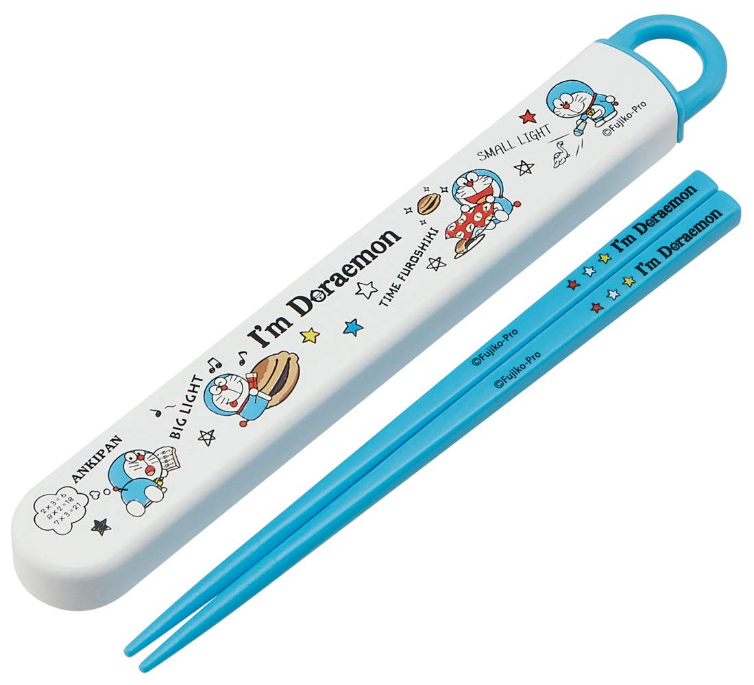 Skater Doraemon Children's 16.5cm Chopsticks and Case Set - Made in Japan- Japan Figure Store - #1 Bring To You The Best Japanese Goods