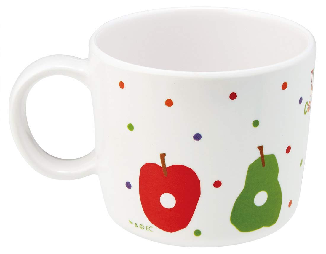 Skater Very Hungry Caterpillar Fruit Melamine Children's Mug 230ml - M310-A- Japan Figure Store - #1 Bring To You The Best Japanese Goods