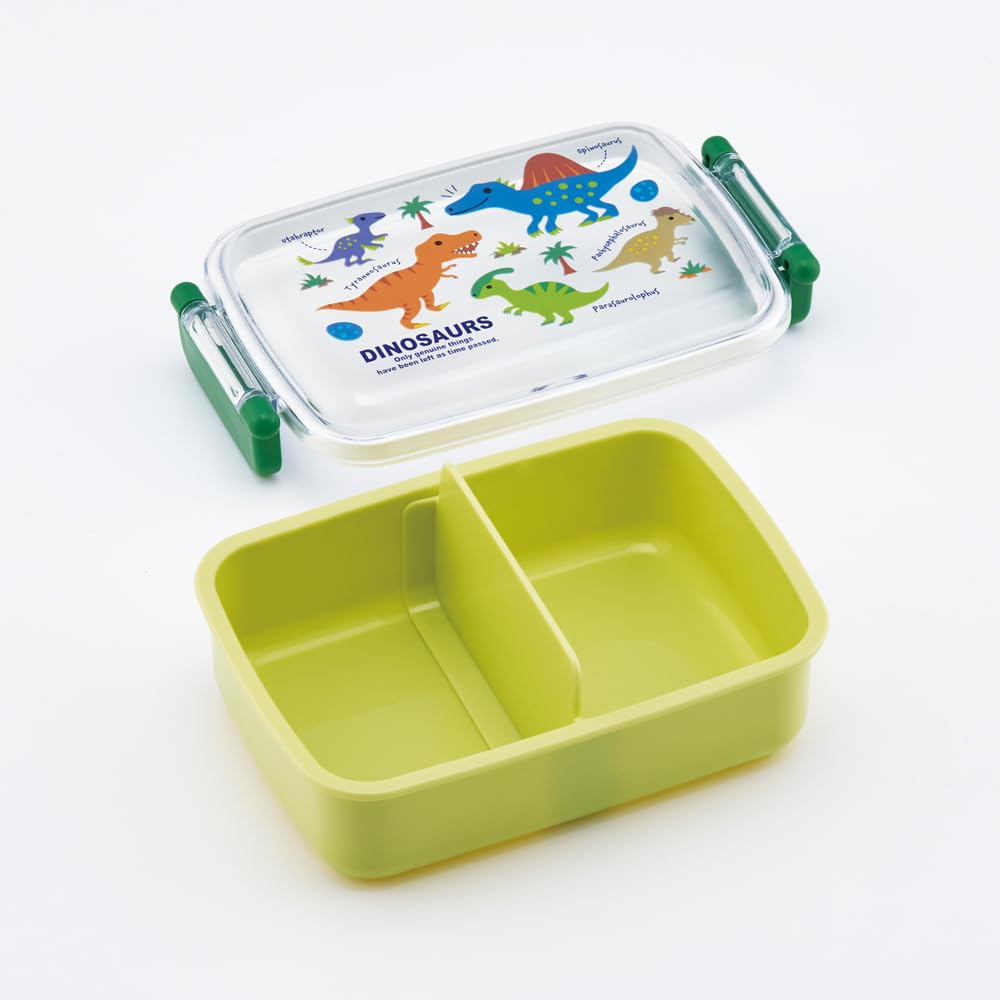 Skater Dinosaur Picture Book Children's 450ml Lunch Box - Antibacterial Made in Japan- Japan Figure Store - #1 Bring To You The Best Japanese Goods