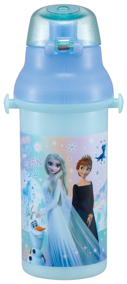 Skater Disney Frozen Girls' Antibacterial 480ml Water Bottle Made in Japan- Japan Figure Store - #1 Bring To You The Best Japanese Goods