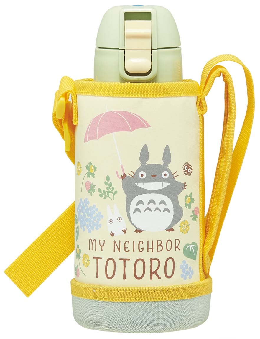 Skater Totoro 600ml Stainless Steel Water Bottle for Kids Lightweight Wide Mouth Child-Friendly- Japan Figure Store - #1 Bring To You The Best Japanese Goods