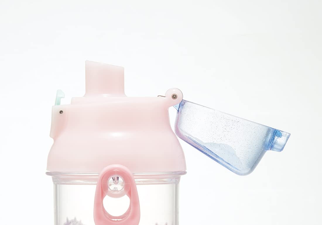 Skater Disney Princess Clear Water Bottle - 480Ml for Girls - Made in Japan- Japan Figure Store - #1 Bring To You The Best Japanese Goods