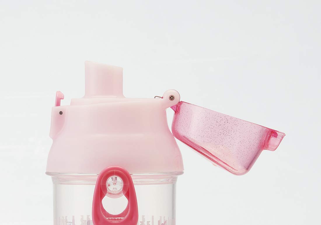 Skater Disney Princess Girls Water Bottle 480ml Clear Japan-Made- Japan Figure Store - #1 Bring To You The Best Japanese Goods