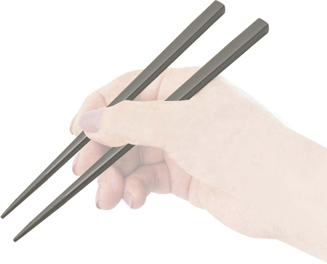 Skater Adult Chopsticks - 21Cm Charcoal Gray Antibacterial Case Set ABC45AG-A Men's Skater- Japan Figure Store - #1 Bring To You The Best Japanese Goods