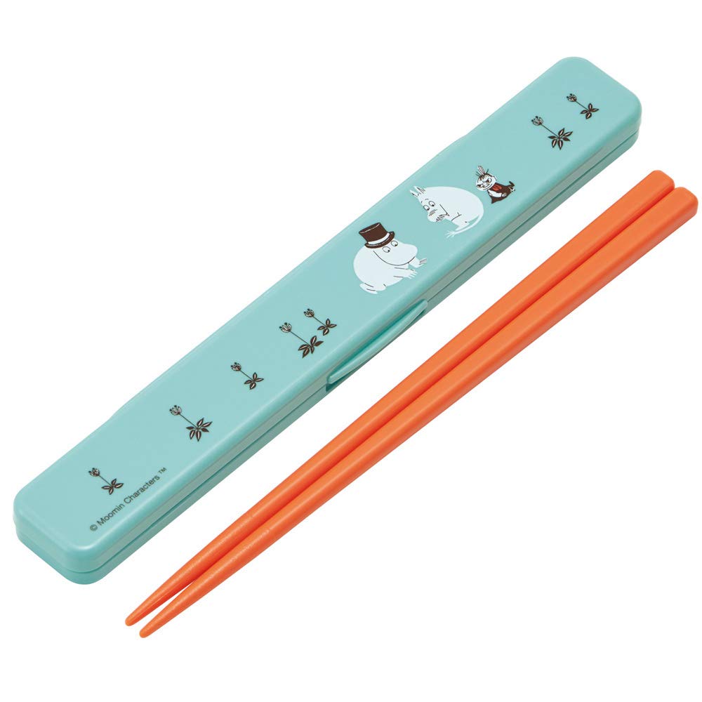 Skater Moomin Color 18cm Chopsticks and Case Set Made in Japan- Japan Figure Store - #1 Bring To You The Best Japanese Goods