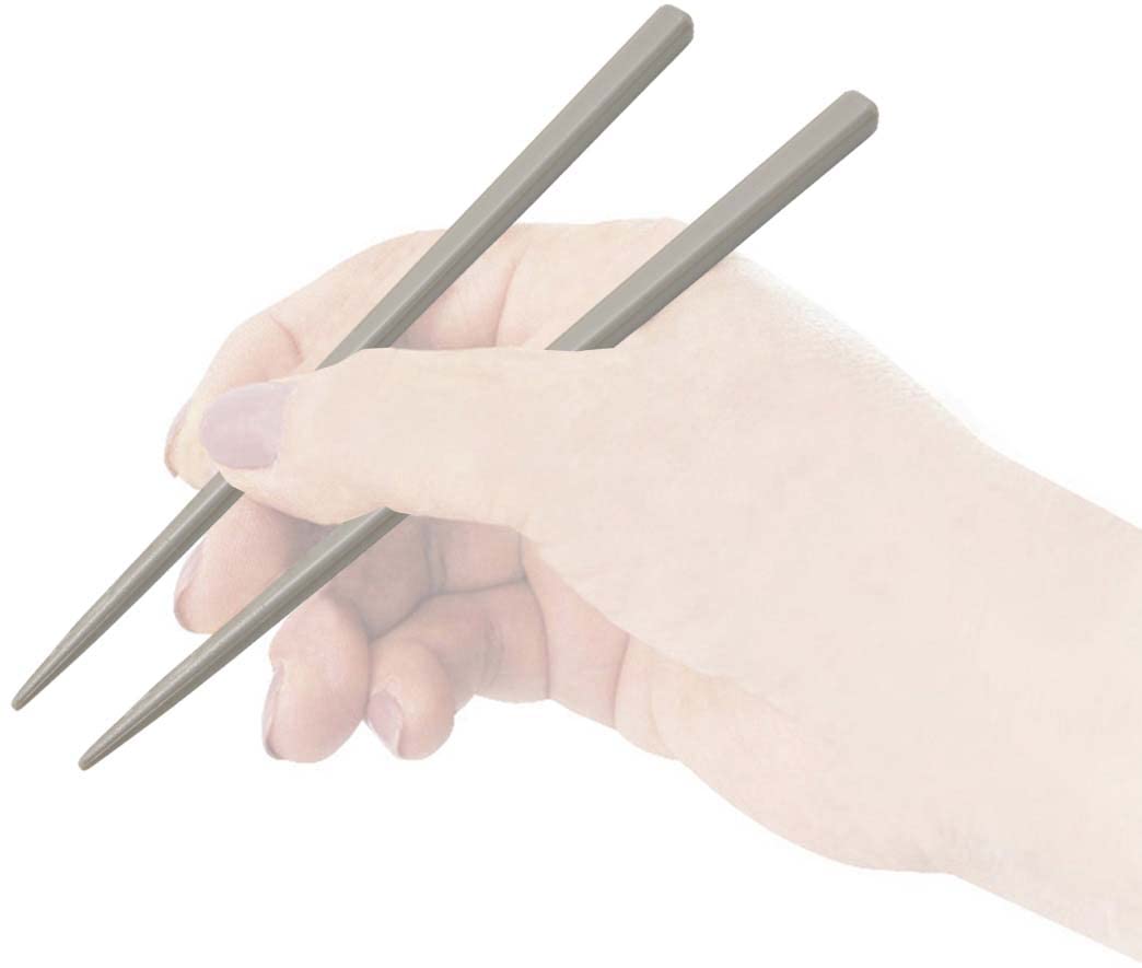 Skater 18cm Antibacterial Adult Chopsticks and Case Set in Mauve Gray - Made in Japan- Japan Figure Store - #1 Bring To You The Best Japanese Goods