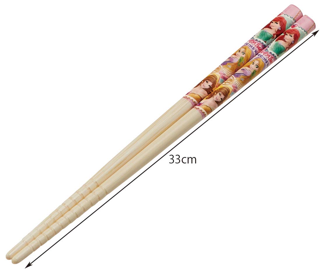 Skater Disney Princess Bamboo Chopsticks 16.5cm Made in Japan Pack of 20- Japan Figure Store - #1 Bring To You The Best Japanese Goods