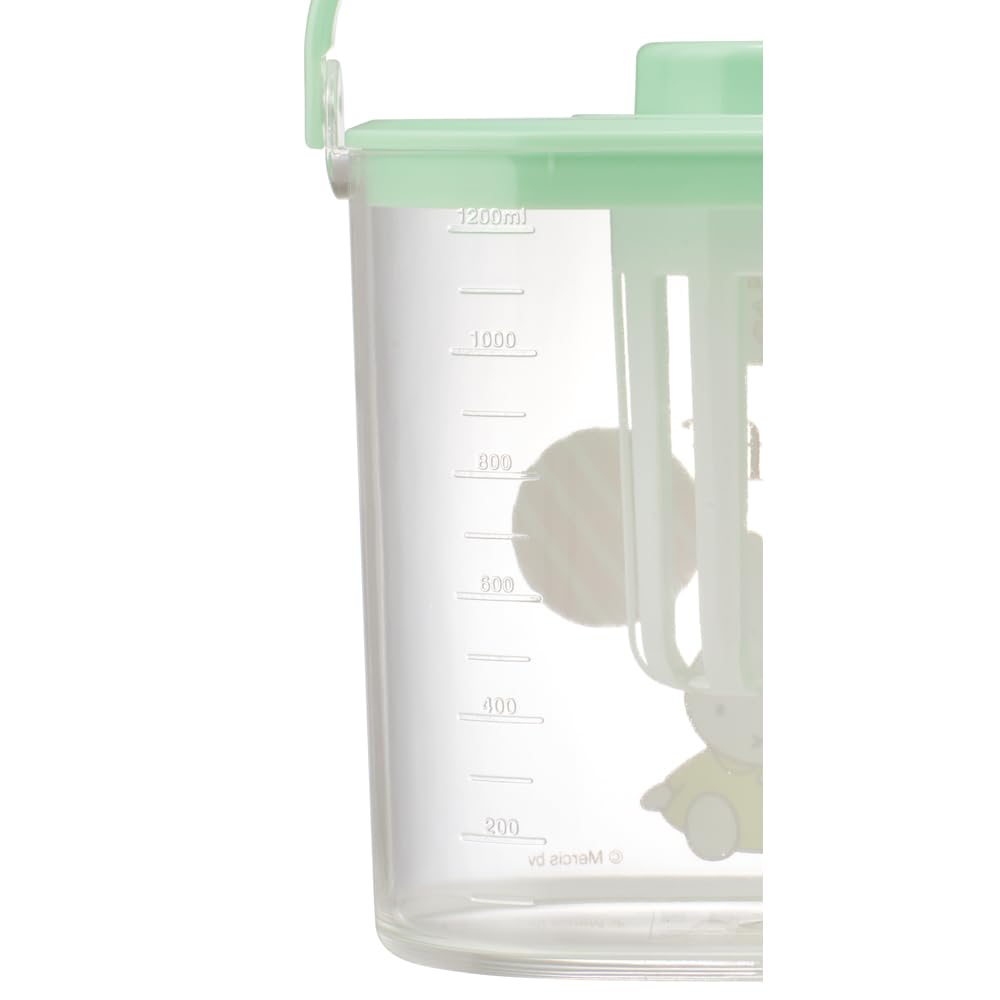 Skater 1.2L Heat-Resistant Cold Tea Pot with Strainer Miffy Pastel Water Jug Cm10-A- Japan Figure Store - #1 Bring To You The Best Japanese Goods