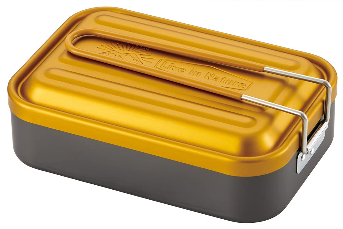 Skater 1000ml Yellow Outdoor Messtin - No Seasoning Required AFTM10N-A- Japan Figure Store - #1 Bring To You The Best Japanese Goods