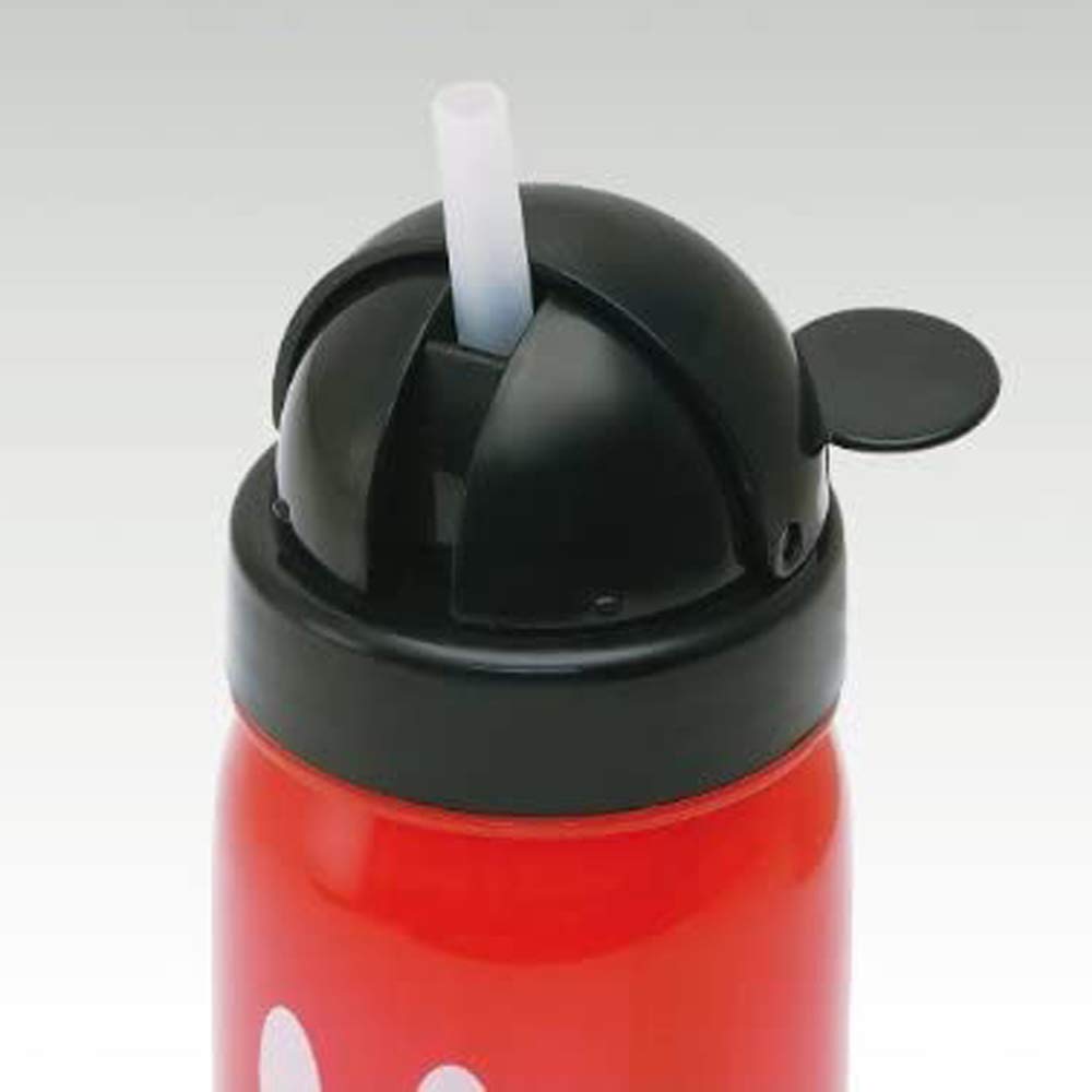 Skater Mickey Mouse Disney Water Bottle Straw-Style Die-Cut 350ml- Japan Figure Store - #1 Bring To You The Best Japanese Goods