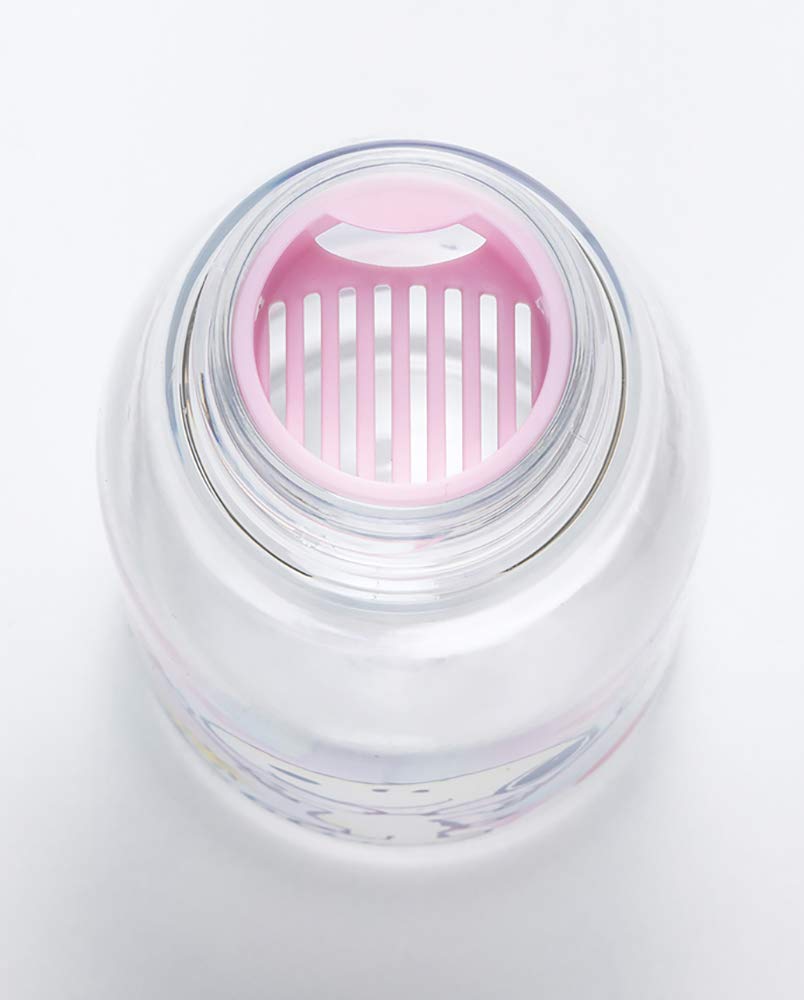 Skater 500ml Direct Drinking Water Bottle with Tea Strainer Snoopy Parfait Design- Japan Figure Store - #1 Bring To You The Best Japanese Goods