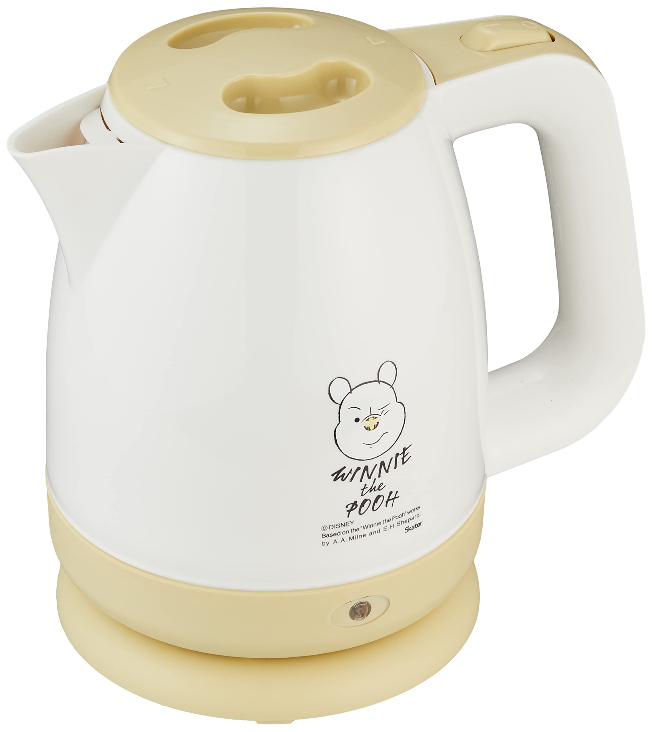 Skater 1.1L Cordless Electric Kettle Winnie The Pooh Design Removable Lid Ekt1-A- Japan Figure Store - #1 Bring To You The Best Japanese Goods
