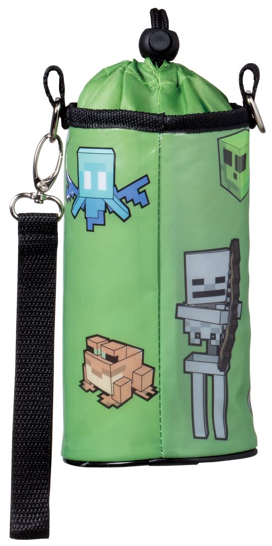 Skater Minecraft-themed 500ml Durable Enamel Plastic Bottle Case- Japan Figure Store - #1 Bring To You The Best Japanese Goods