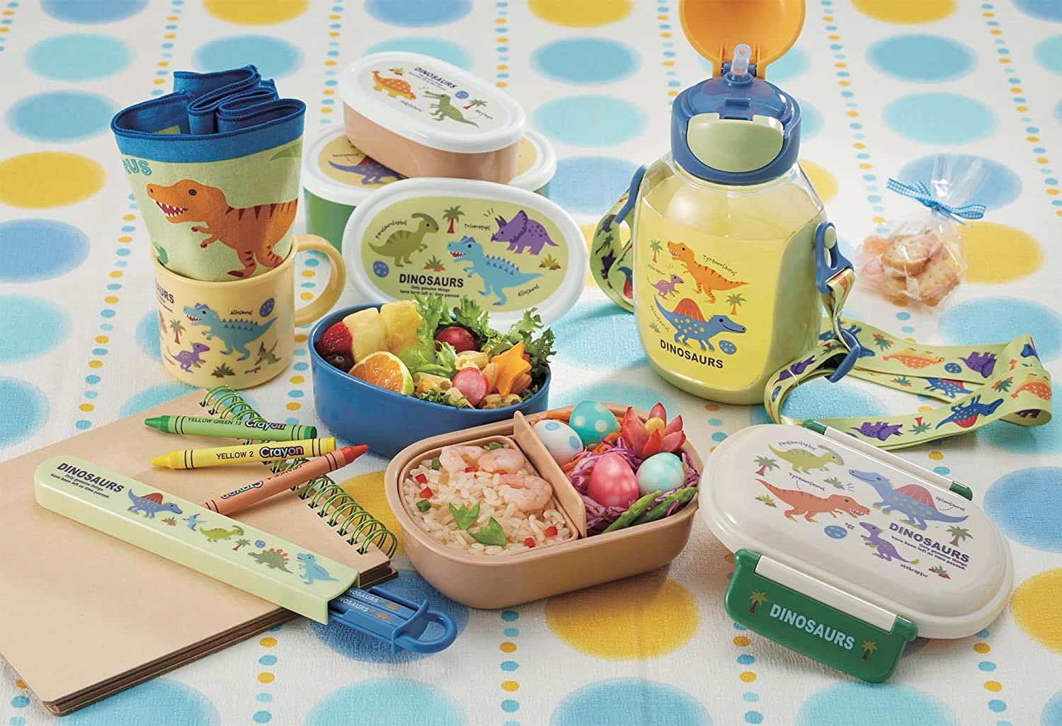 Skater Dinosaur Picture Book Hand Towel Set of 3 Oac1T-A- Japan Figure Store - #1 Bring To You The Best Japanese Goods