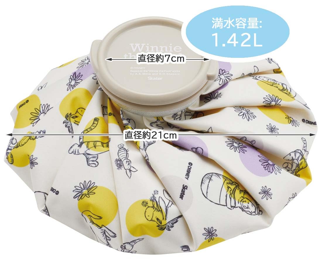 Skater Disney Winnie The Pooh Medium Ice Bag 23 21Cm - Skater Icb2-A- Japan Figure Store - #1 Bring To You The Best Japanese Goods